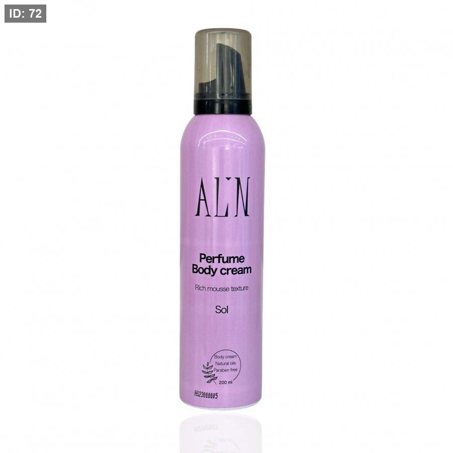 מטהר גוף קצף, קרם בושם בושם, מבית ALN