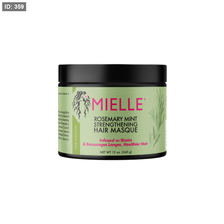 מסכת רוזמרין ומנטה מבית Mielle