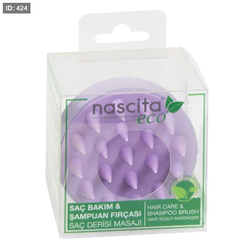 מברשת קרקפת סיליקון של Nascita
