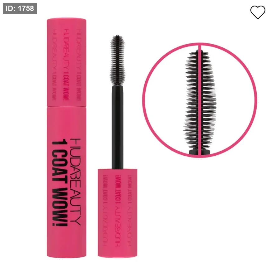 Huda Beauty 1 Coat מסקרה WOW