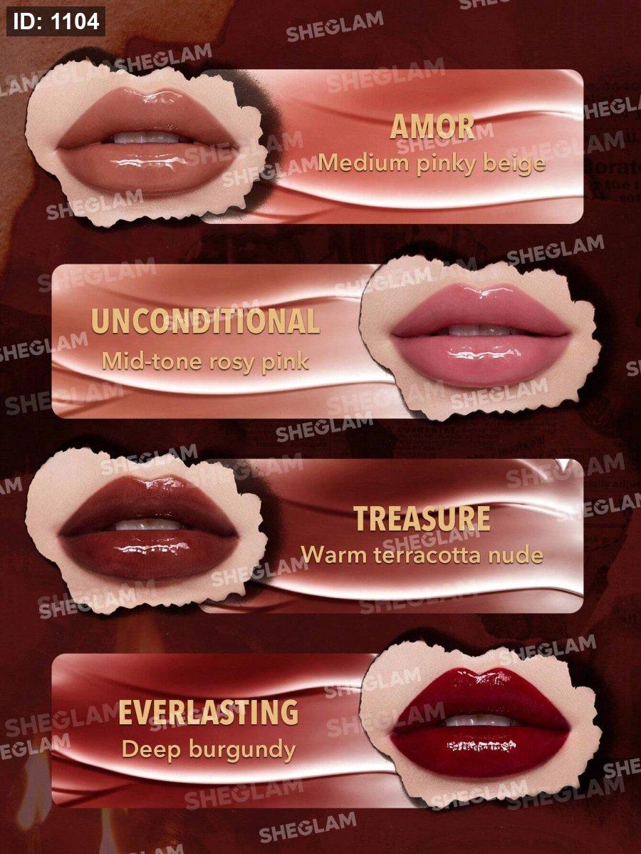 Ember Rose Immortal Love מזין ליפ גלוס סט Sheglam