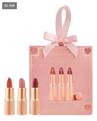 מארז שפתונים של שרלוט טילברי - Mini Lip Trio icônico Charlotte Tilbury