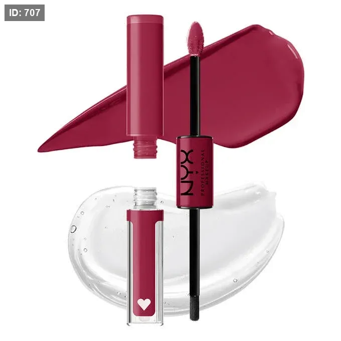 NYX SHINE LOUD HIGH SHINE LIP COLOR - רוז' + ברק מבית NYX