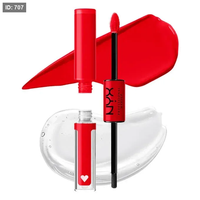 NYX SHINE LOUD HIGH SHINE LIP COLOR - רוז' + ברק מבית NYX