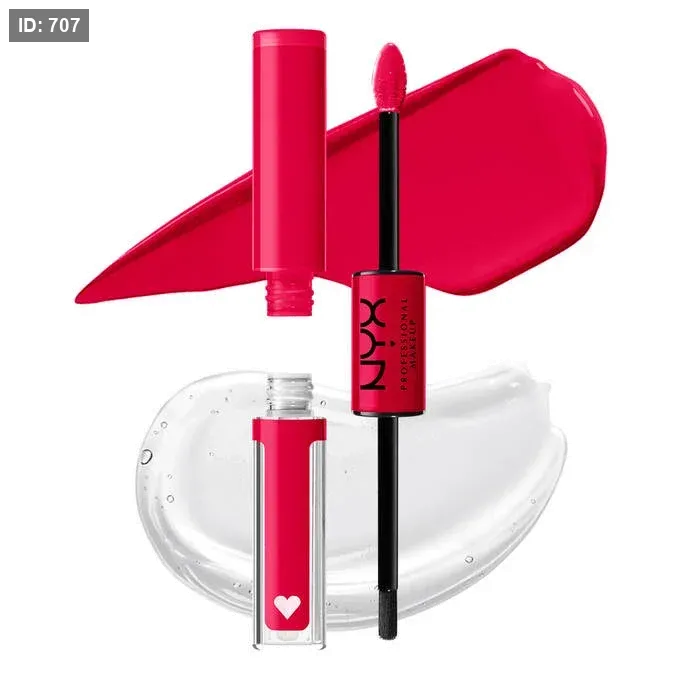 NYX SHINE LOUD HIGH SHINE LIP COLOR - רוז' + ברק מבית NYX