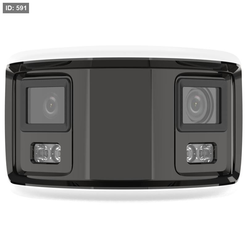 DS-2CD2T87G2P-LSU\SL פנורמה 8MP עם מיקרופון