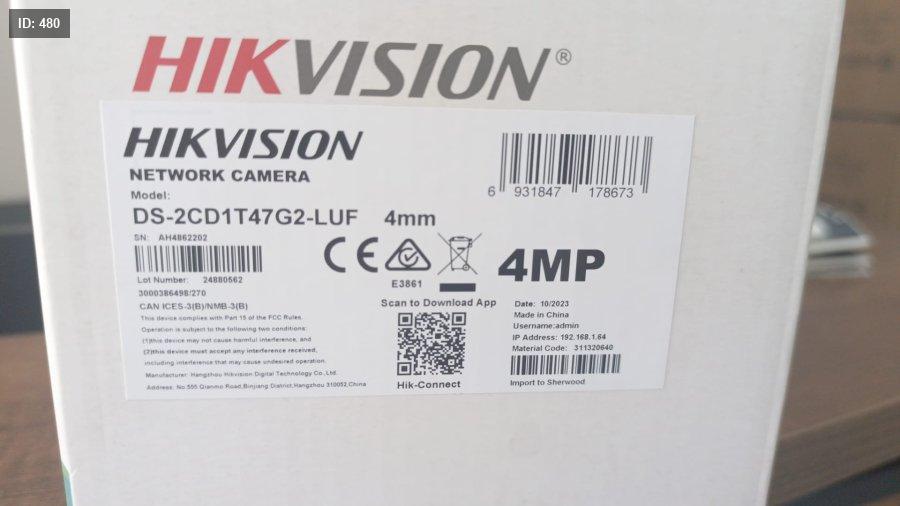 DS-2CD1T47G2-LUF 4MP עם מיקרופון