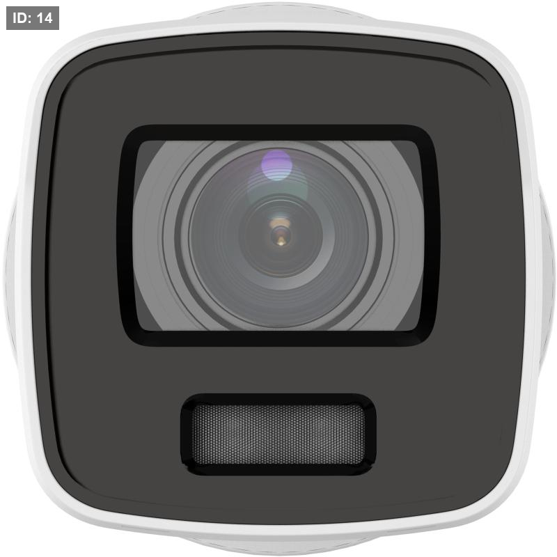DS-2CD2087G2-LU 8MP עם MIC