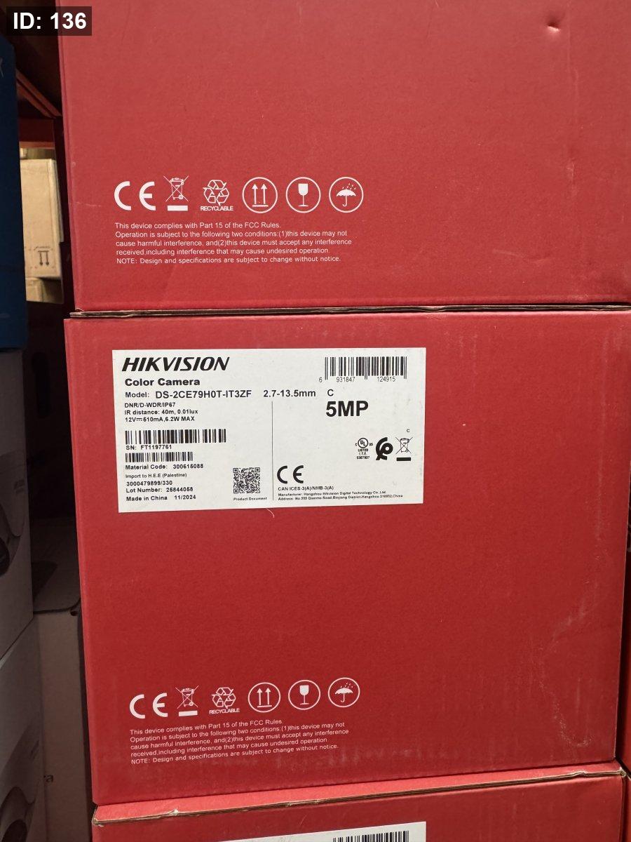 DS-2CE79H0T-IT3ZF ממונע 5MP