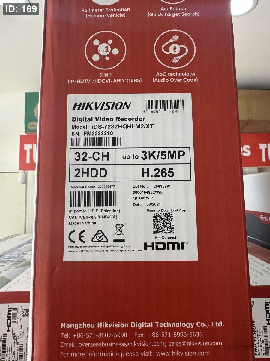 DVR iDS-7332HUHI-M4/S 8MP 32Chanel