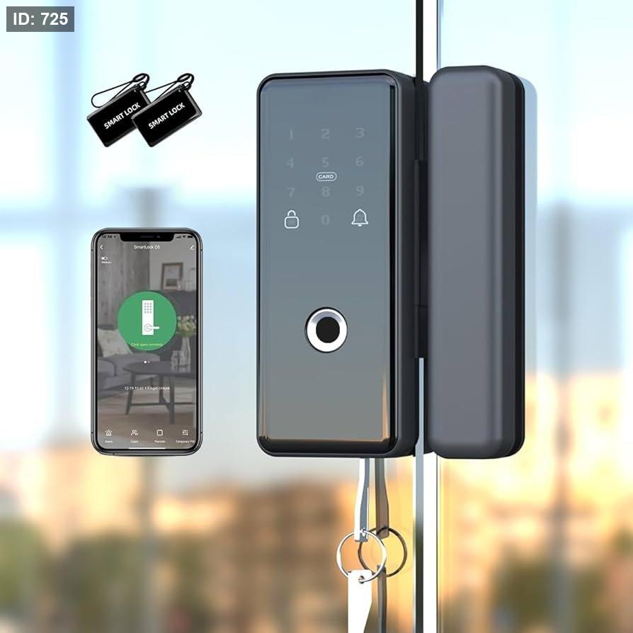 SL02 דלת זכוכית חכמה