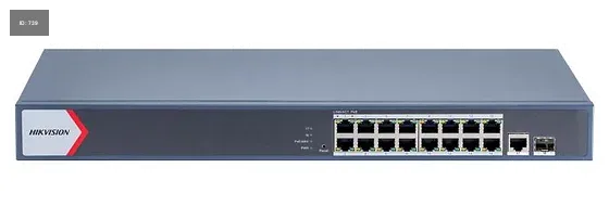 DS-3E1518P-EI PoE Switch 16-Port 1GB מנוהל