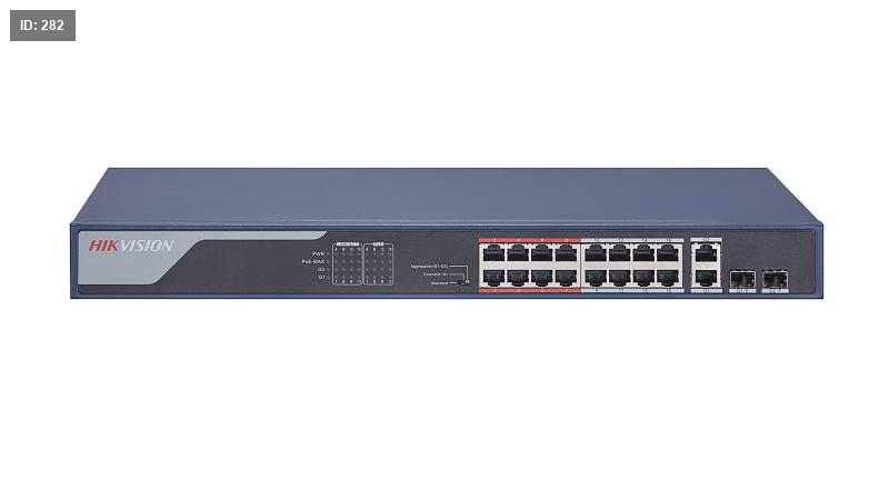 מתג DS-3E0318P-E(B) עם POE
