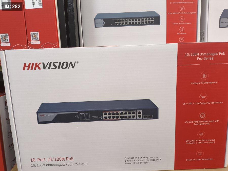 מתג DS-3E0318P-E(B) עם POE