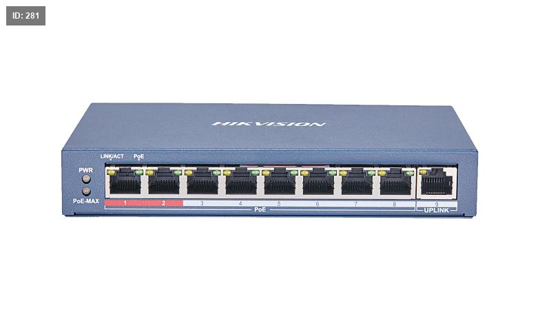 מתג DS-3E0109P-E(C) עם POE
