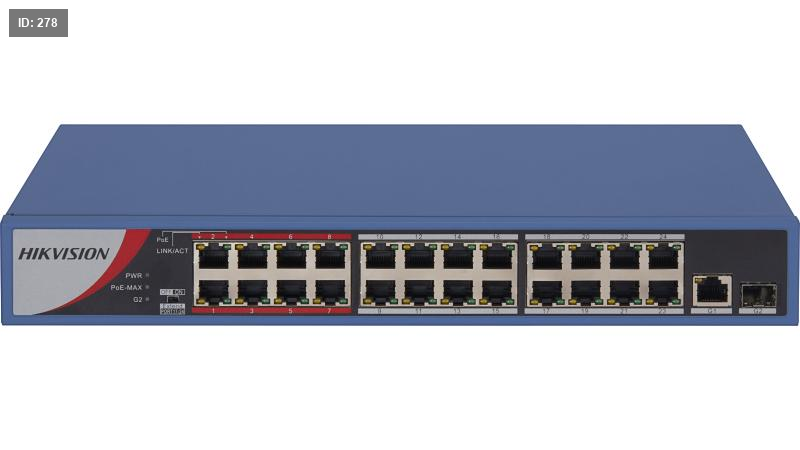 מתג DS-3E0326P-E/M(B) עם POE