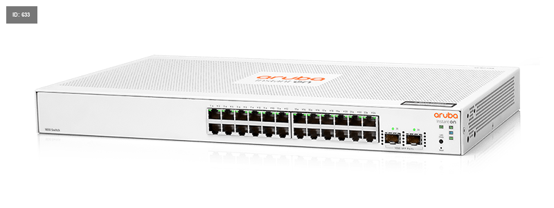 ARUBA Instant On JL812A 24PORT 2SFP Switch non-PoE