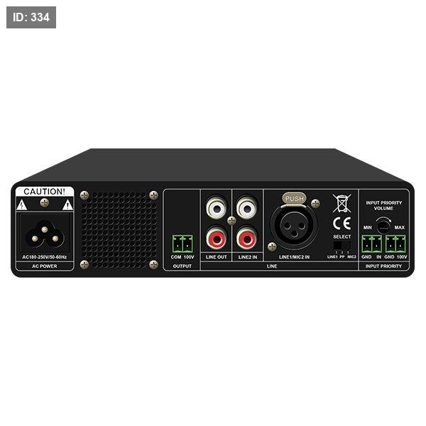 MP9306U 60W מגבר מיקסר דיגיטלי דק במיוחד
