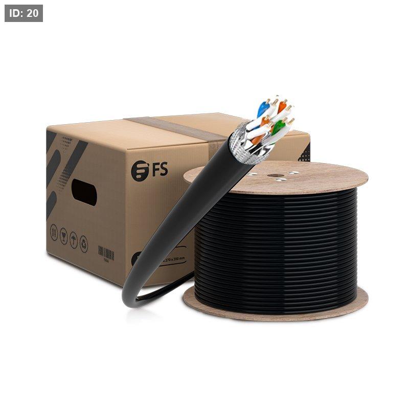 CAT7 S/FTP COPPER 500M NYY FLUKE מבחן בחוץ