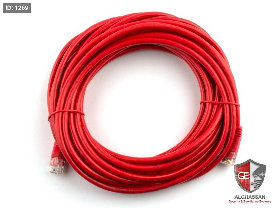 כבל תיקון 15M CAT6 PASS FLUKE TEST F/UTP
