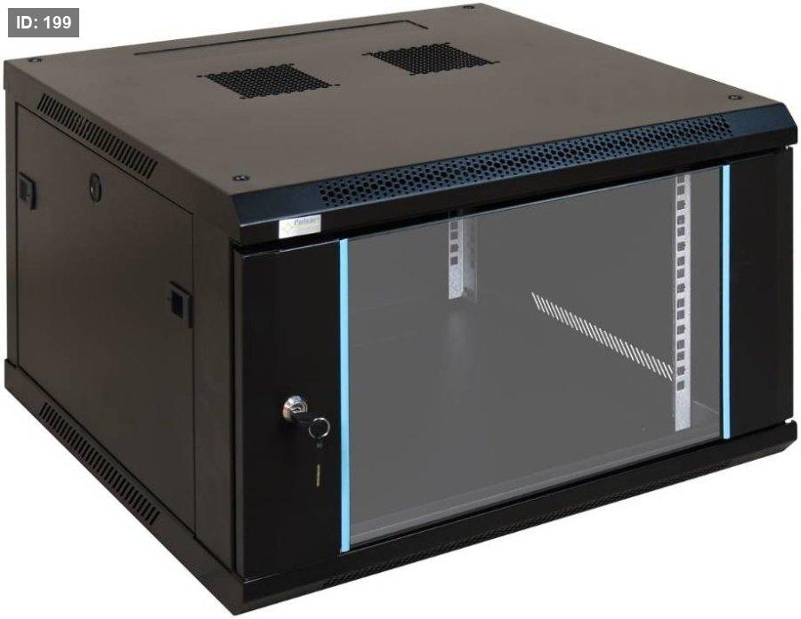 ארון רשת 6U (600*600*370) 1-FAN 1-RACK