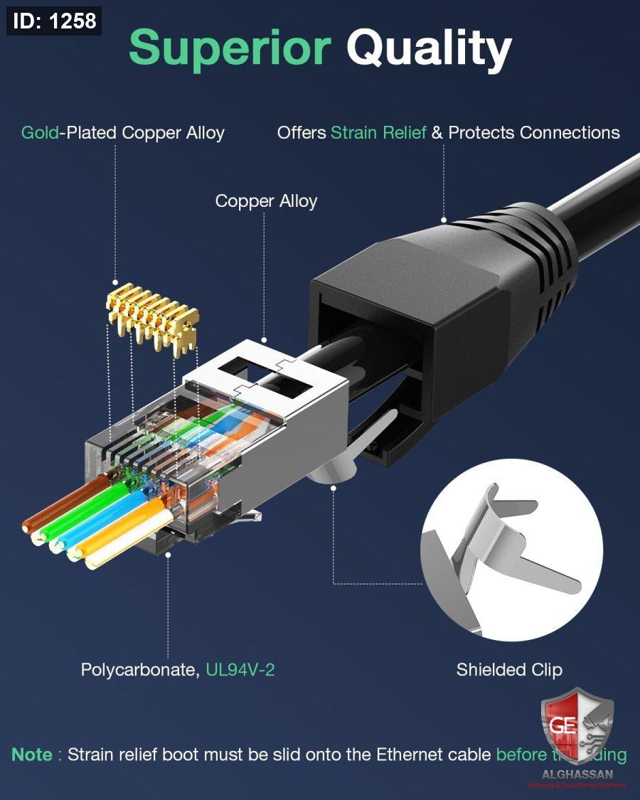 תקע מודולרי FTP CAT7 (זכר)