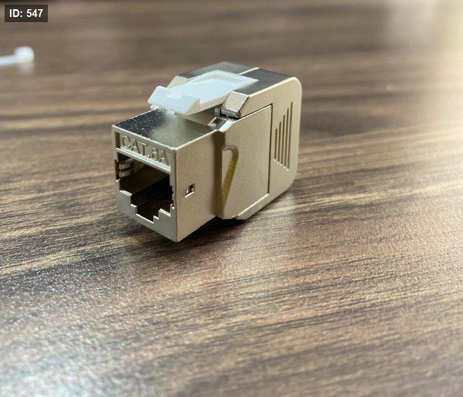 (נקבה) KeyStone CAT.6A ללא מגן זנב