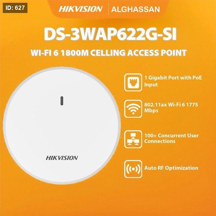 DS-3WAP622G-SI WIFI6 1800M Celling Point Access