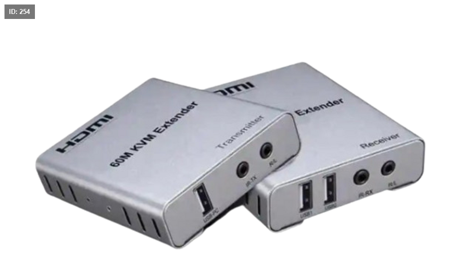 HDMI Extender KVM 60M עם IR 1080p