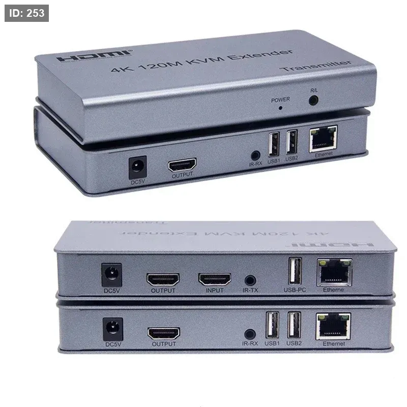 HDMI Extender 120m (KVM) 4K