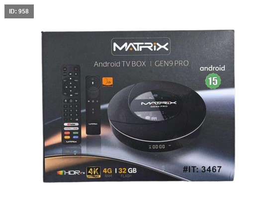 MATRIX ANDROID TV BOX GEN 9 PRO