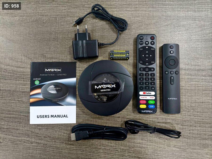MATRIX ANDROID TV BOX GEN 9 PRO