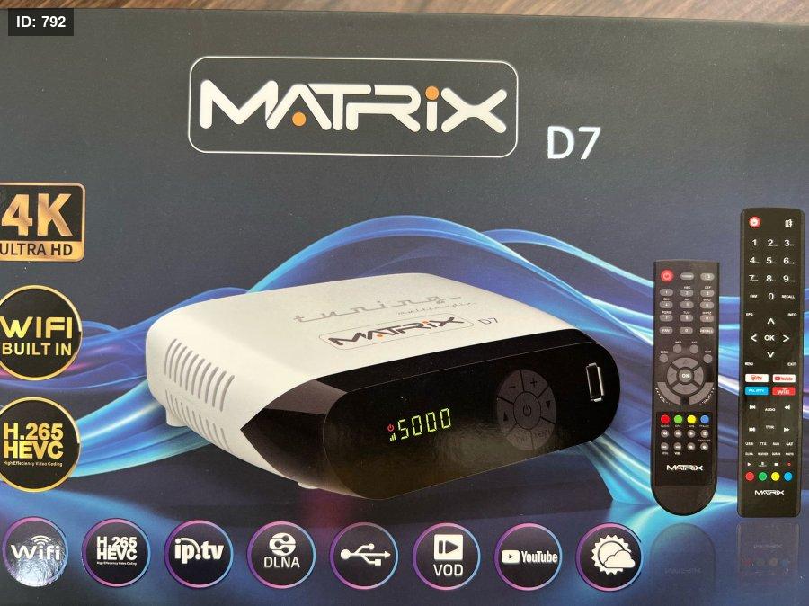 RECIVERS MATRIX D7 Wifi מובנה