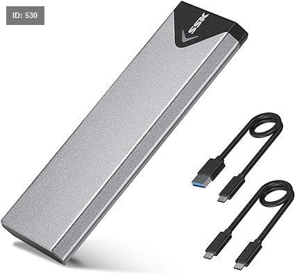 HS-HUB-MDS1 M.2/Nvme מתכת מארז 3.2