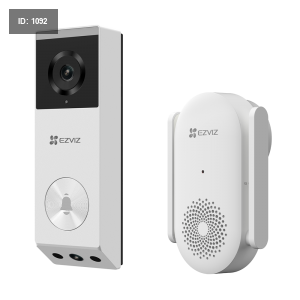 מערכת פעמון וידאו EZVIZ CS-EP3x (3MP+2MP) WIFI עדשות כפולות