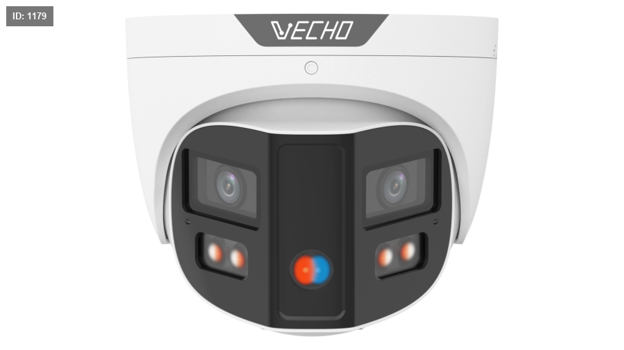 VEC-IPT2344F4-LED-AI 8MP