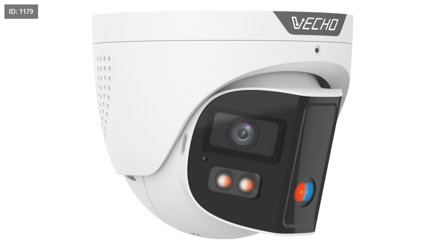 VEC-IPT2344F4-LED-AI 8MP