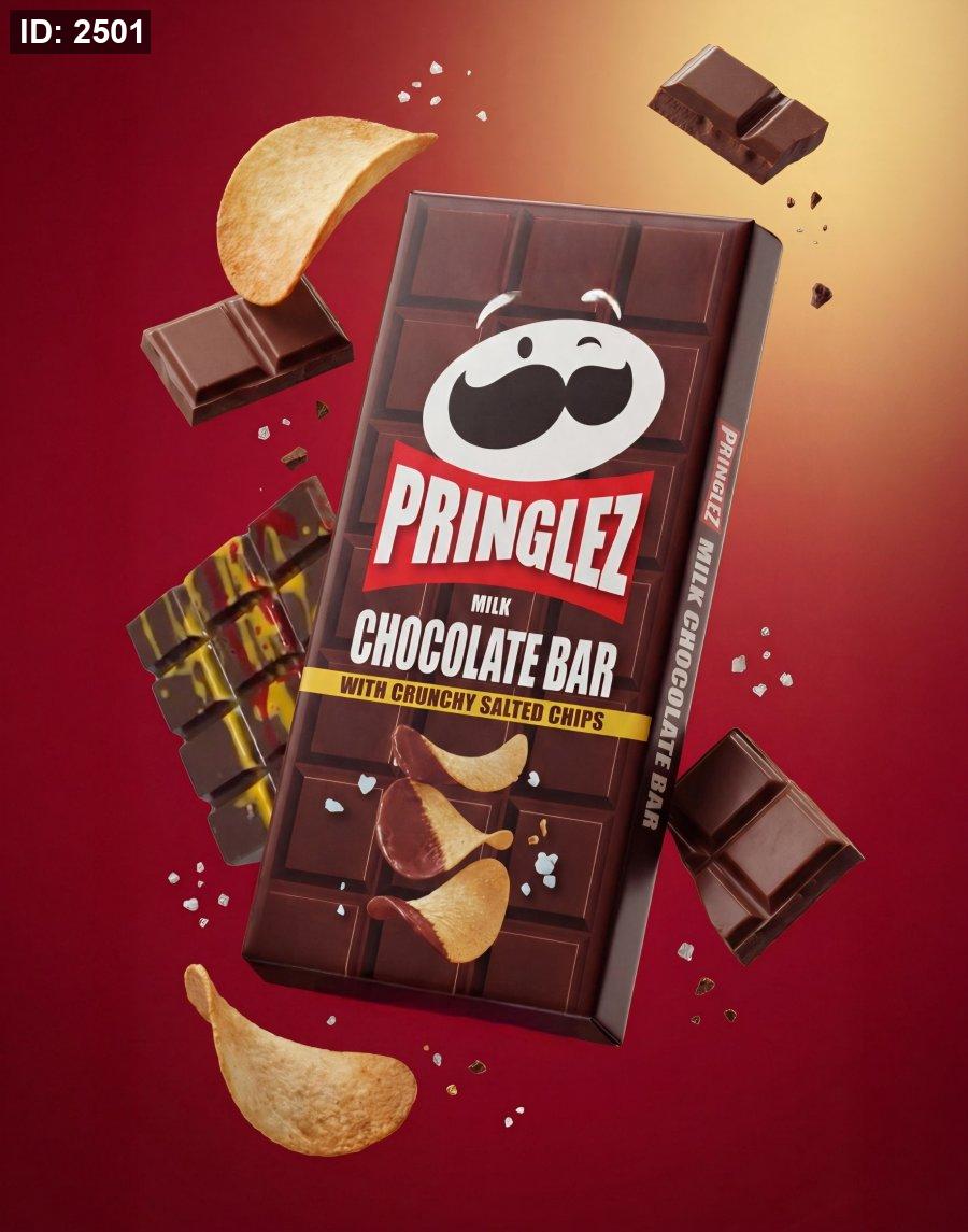 טרנד פרינגלס עם שוקולד בלגי