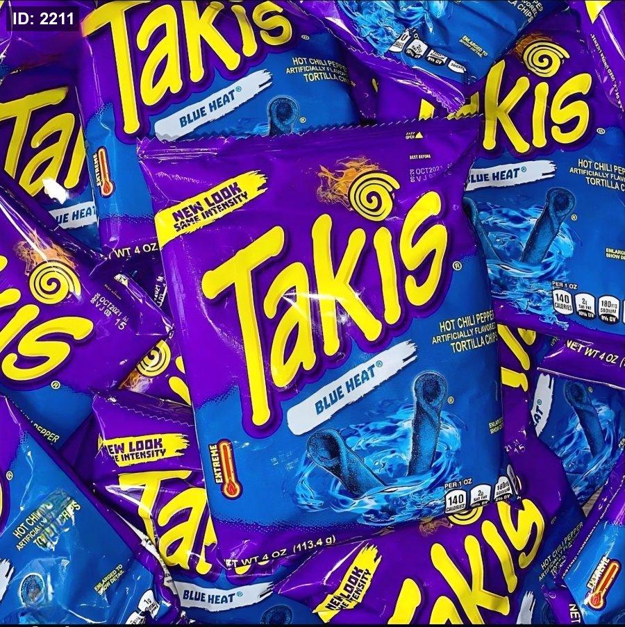 Takis Blue Heat