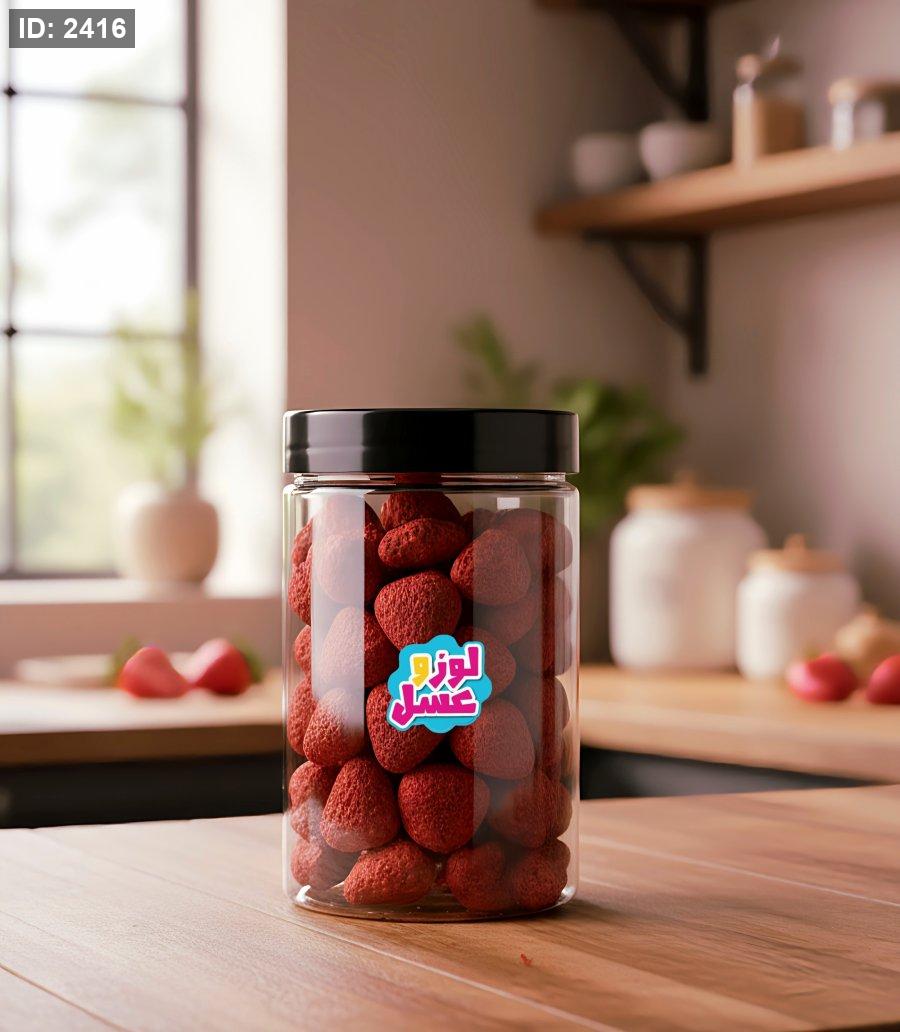 תותים מיובשים בהקפאה 🍓
