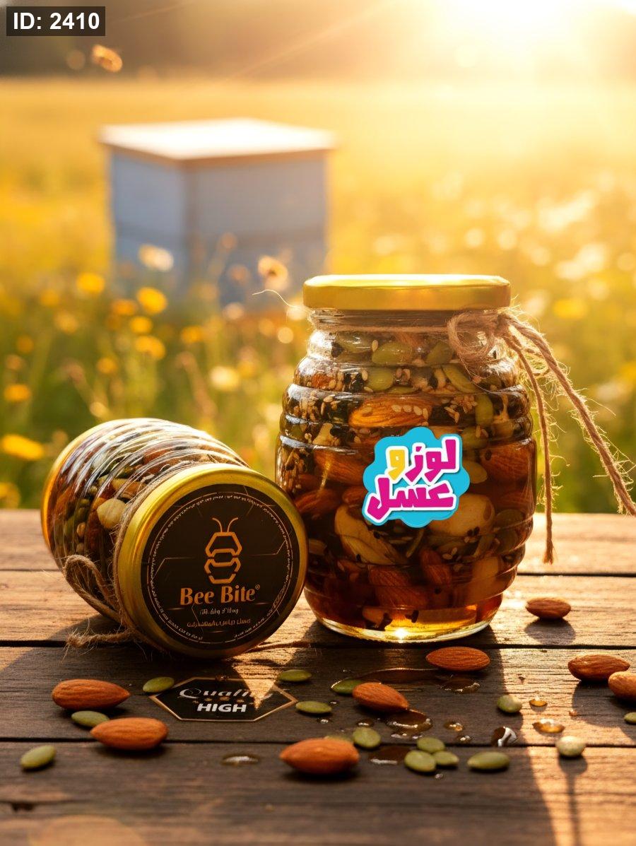 צנצנת שקדים ודבש🍯
