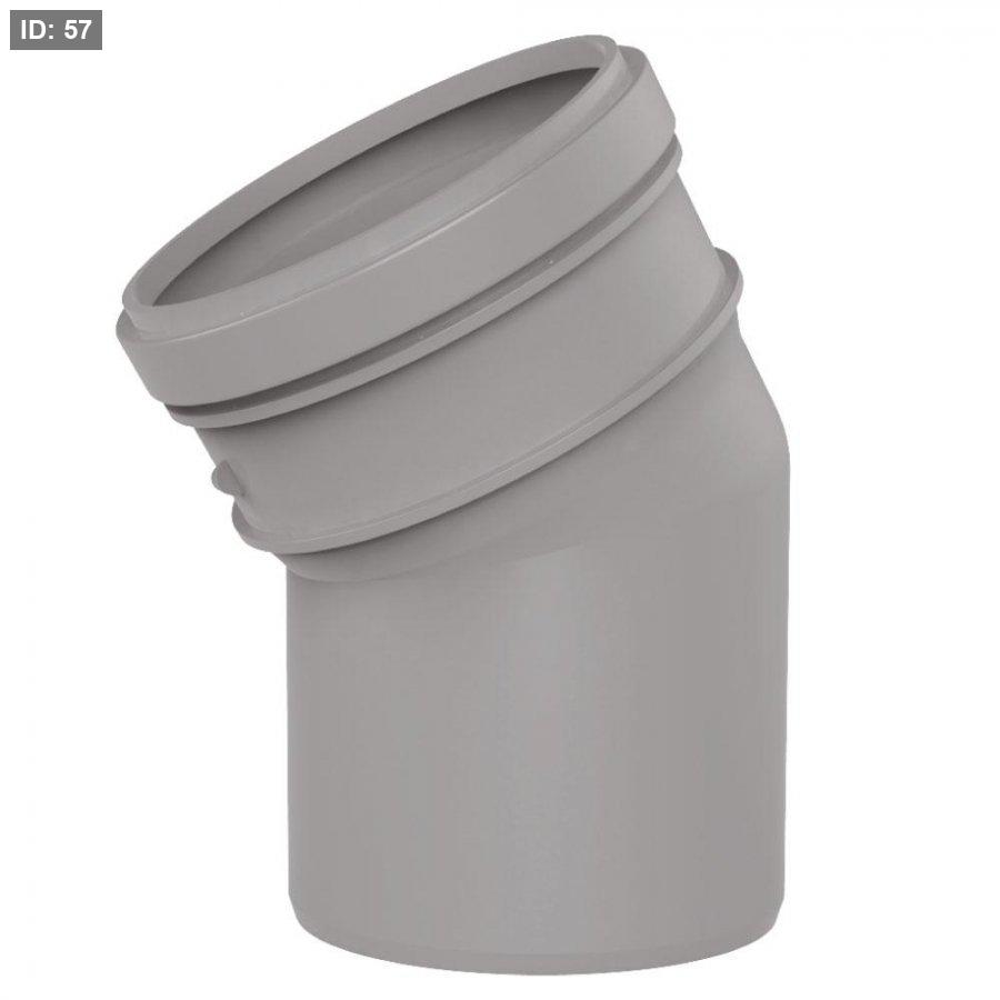 4 אינץ' 30 מעלות מרפק