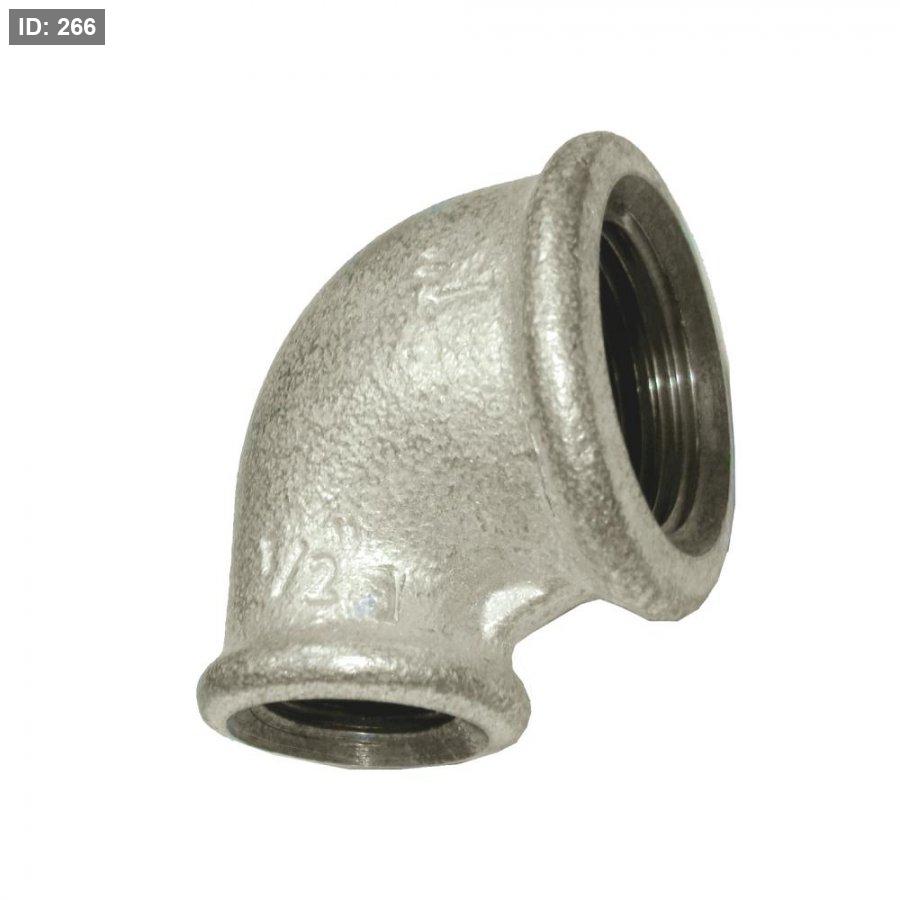 Reduced iron elbow