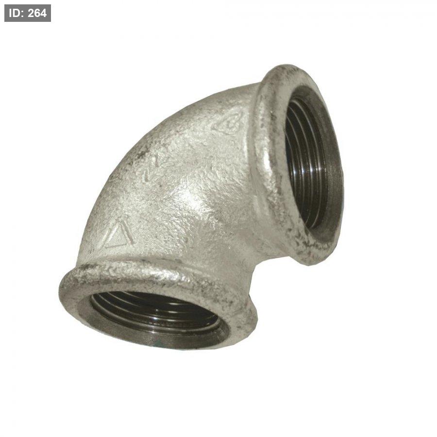 90 degree iron elbow